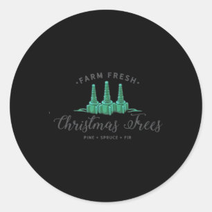 Sticker Rond Infirmière thérapeute respiratoire noël rt xmas ar