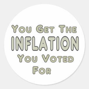 Sticker Rond Inflation
