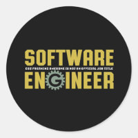 Ingénieur amusant Ingénieur logiciel et programmeu