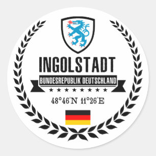 Sticker Rond Ingolstadt