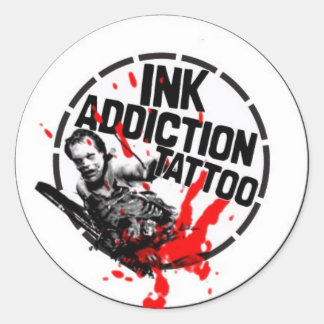 Sticker Rond ink_addiction_button_idea1