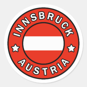 Sticker Rond Innsbruck Autriche