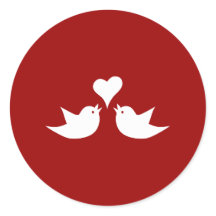 Inséparables avec Mariage cardiaque