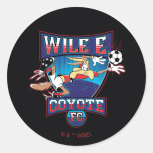 Sticker Rond Insigne du club de football WILE E. COYOTE™