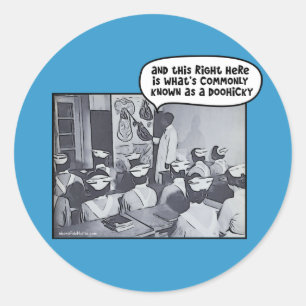 Sticker Rond Instructeur de l'école de soins infirmiers - Doohi
