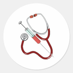 Sticker Rond instruments médicaux