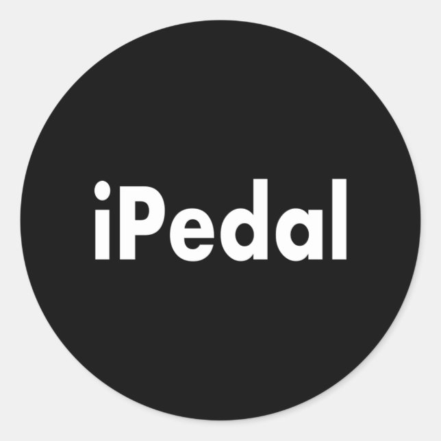 Sticker Rond iPédale (Devant)