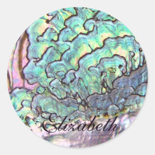Sticker Rond Iridescent Beautiful