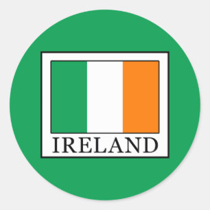 Sticker Rond Irlande