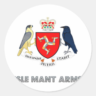 Sticker Rond Isles Emblem
