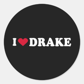 STICKER ROND J'ADORE DRAKE