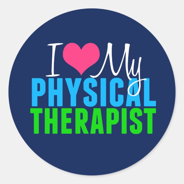 Sticker Rond J'adore mon PT (Devant)