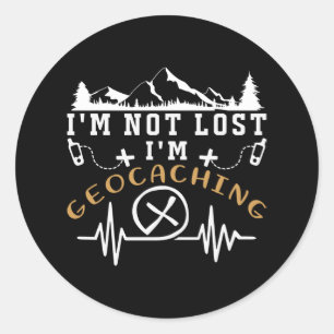 Sticker Rond J'ai besoin de lost