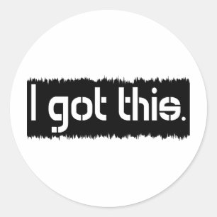 Sticker Rond J'Ai Compris