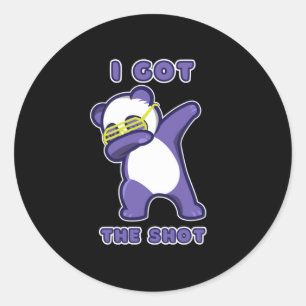 Sticker Rond J'ai eu mon vaccin