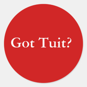 Sticker Rond J'Ai Tuit