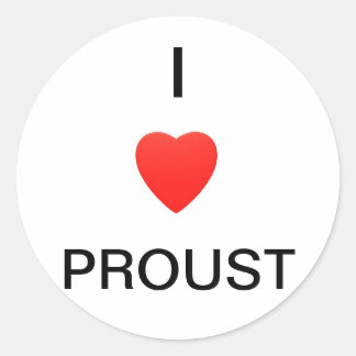 Sticker Rond J'aime la fierté
