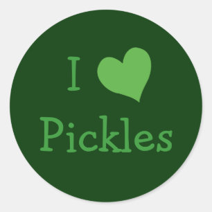 Sticker Rond J'aime les chicelles