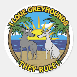 STICKER ROND J'AIME LES GRANDS-ARMES QU'ILS GOUVERNENT