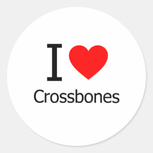 Sticker Rond J'Aime Les Traverses