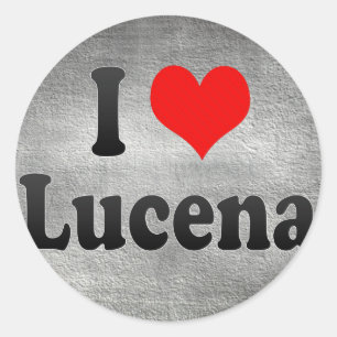 Sticker Rond J'aime Lucena, Philippines