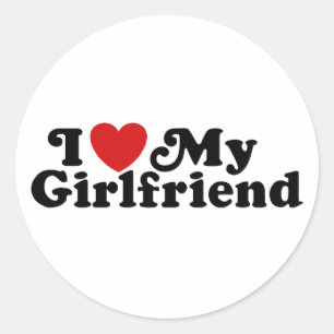 Sticker Rond J'Aime Ma Fille