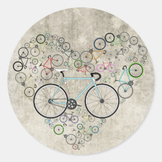 Sticker Rond J'Aime Mon Vélo