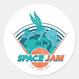 Sticker Rond JAM SPACE : UN NOUVEAU LEGAC™ | Équipe Futuriste R