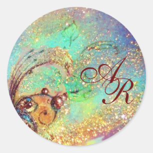 STICKER ROND JARDIN DES OMBRES PERDUES - MONOGRAM
