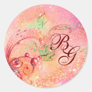 STICKER ROND JARDIN DES OMBRES PERDUES - MONOGRAM