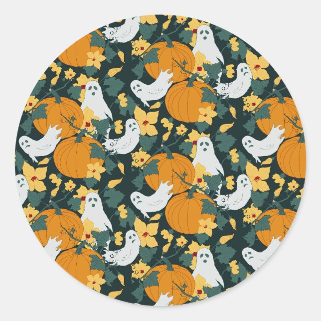 Sticker Rond Jardin Ghoost (Devant)