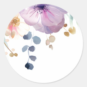 Sticker Rond Jardin secret