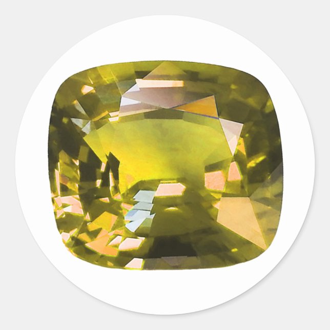 Sticker Rond jaune (Devant)