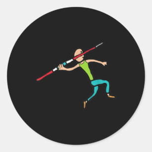 Sticker Rond Javelin