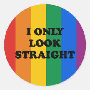 STICKER ROND JE N'AI L'AIR DROIT