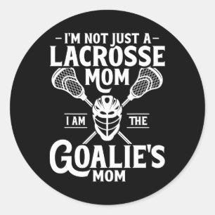 Sticker Rond Je ne suis pas juste une maman crosse Je suis la m