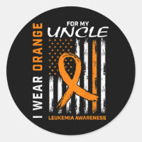 Je Porte De L'Orange Pour Mon Oncle Leucémie Amer