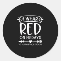 Je Porte Le Rouge Vendredi
