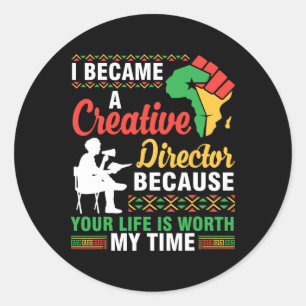 Sticker Rond Je Suis Devenu Travailleur Social Parce Que Votre