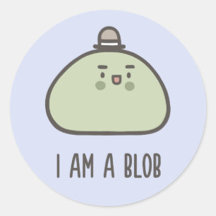 Sticker Rond Je suis une goutte