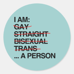 STICKER ROND JE SUIS UNE PERSONNE