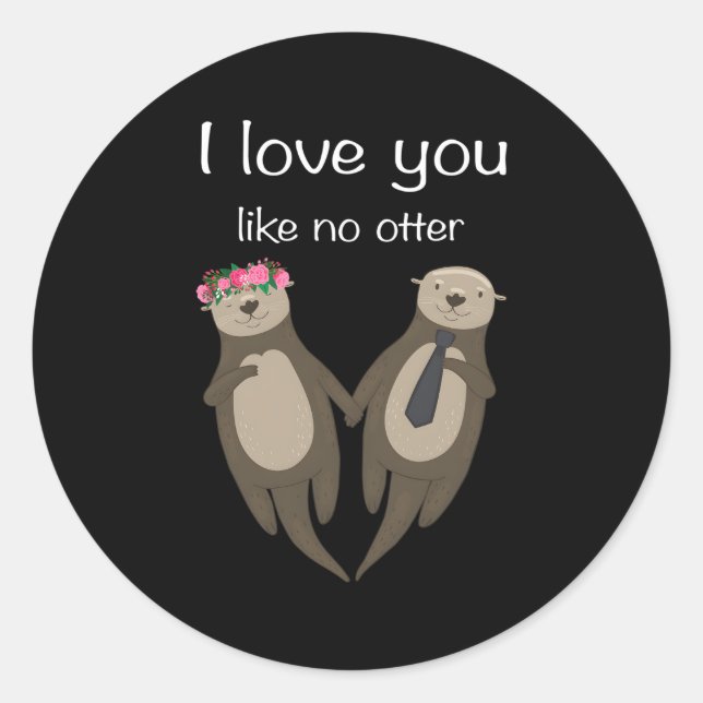 Sticker Rond Je T'Aime Pas D'Amitié D'Autres Pner (Devant)