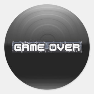 Sticker Rond Je viens de passer