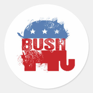STICKER ROND JEB BUSH RÉPUBLICAIN