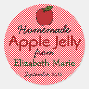 Sticker Rond Jelly fait maison