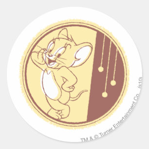 Sticker Rond Jerry In Circle
