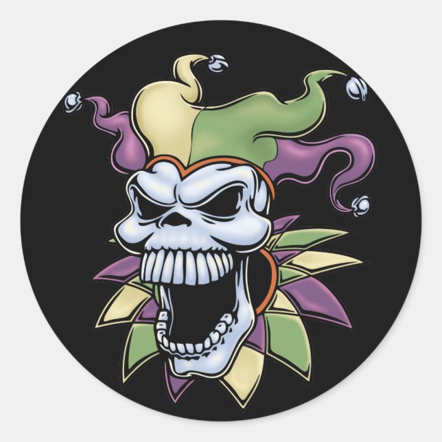 Sticker Rond Jester II (Devant)