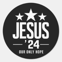 Jésus-Christ 2024 Président Élections USA Politiqu