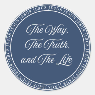 Sticker Rond Jesus - Flush Seal