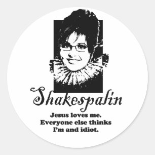 Sticker Rond Jésus m'aime. Chacun pense autrement que je suis